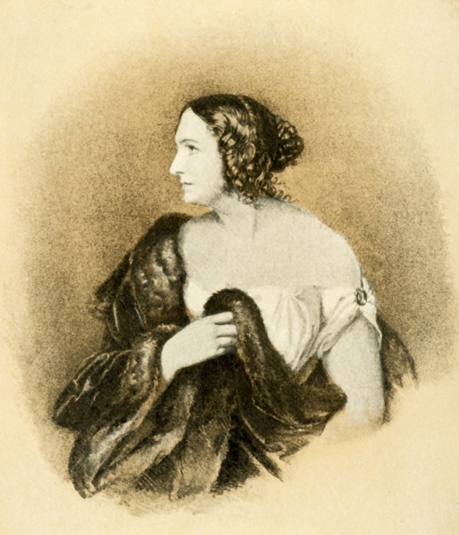 Wilhelmina Schroeder-Devrient (1804-1860) was one of the great dramatic singers and operatic