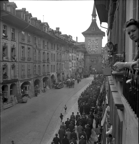 May Day rallies in Berne 1942.