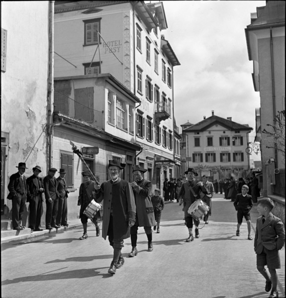 Voter`s meeting Disentis 1941.