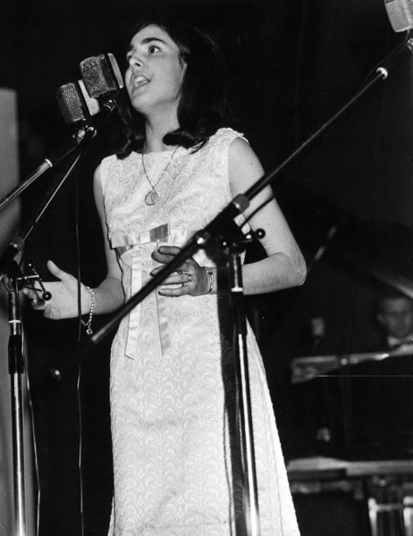 Singer Paola del Medico, Blick Festival, Berne 1967.