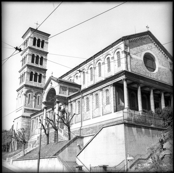 Liebfrauenkirche in Zurich 1958.