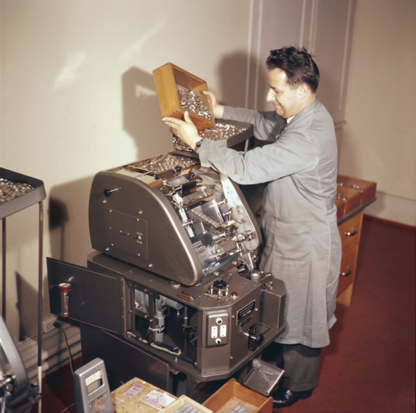 Federal Treasury in Berne 1965.