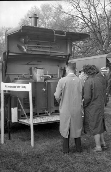 Mobile military kitchen, St. Gallen 1963.