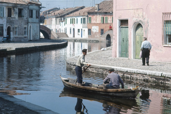 Canal in Comacchio.