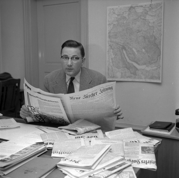 Rolf Balsiger, Zurich 1957.