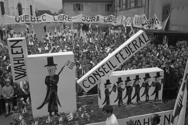 20th festival of the Jura in Delemont, 1967.