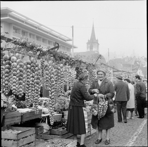 Zibelemarit, Berne 1961.