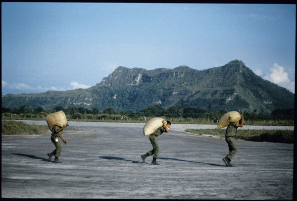 Volcanic Eruption in Colombia 1985.