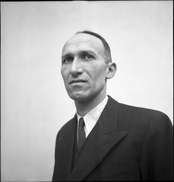 Ernst Boerlin, Member of the National Council around 1950.