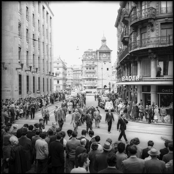 May Day demonstration in Geneva 1961.