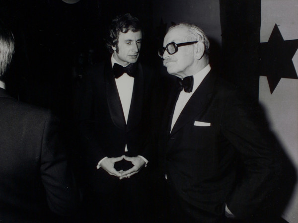 Sports man-woman of the year 1974: Rolf Blattler and Edy Nageli.