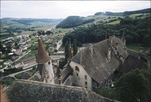Castle of Lucens, 1974.