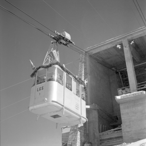 Cableway Gornergrat 1957.