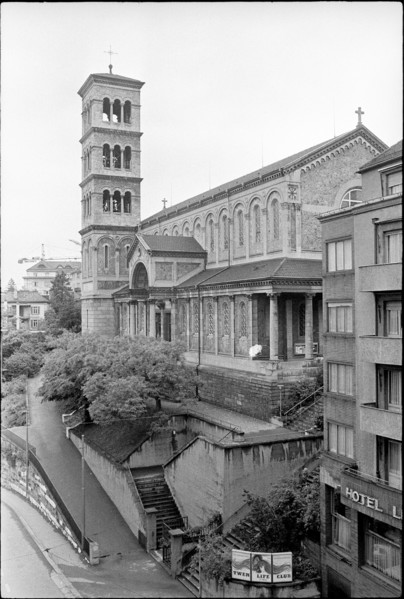 Church of Our Lady in Zurich 1972.