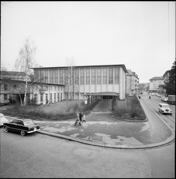Modern church Zurich 1958.