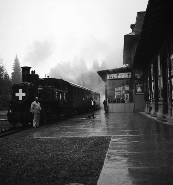 50th jubilee of the Brunig railway.