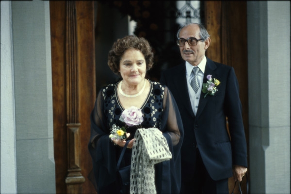 Wedding of Paola and Kurt Felix: parents of the bride, 1980.