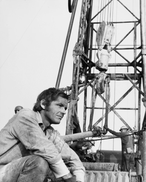 Jack Nicholson in Five Easy Pieces 1970.