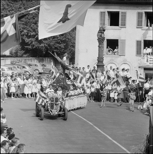 11th meeting of the Jurassien separatists, 1958.