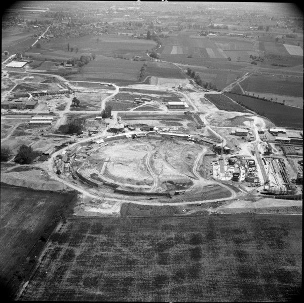 CERN building site 1956.