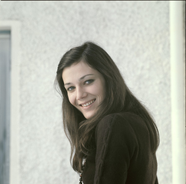 Brit Tobler, Swiss pop singer, 1973.