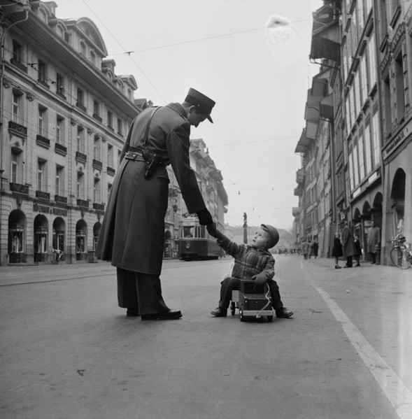 Sunday Driving Ban Bern 1956