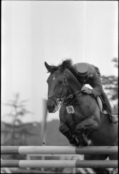 CSIO Lucerne 1974: Paul Weier and Fink