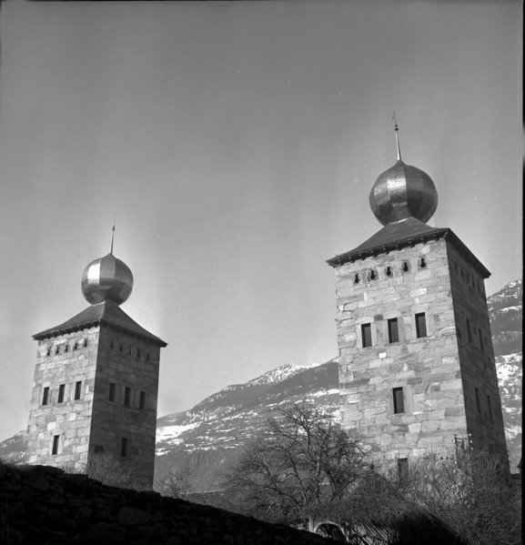 Stockalper Palace, Brig, 1947