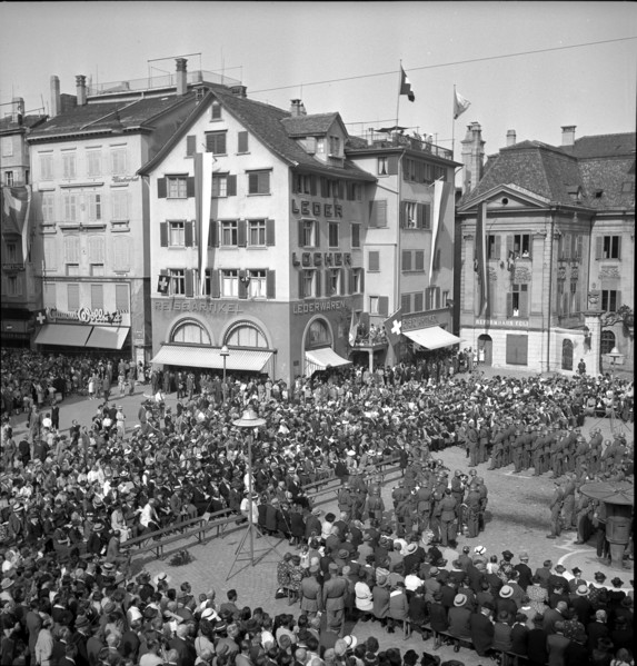 Zurich; National Holiday celebration 1942