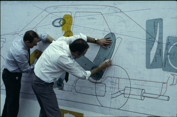 Production of Ford Escort at Ford Europe 1981