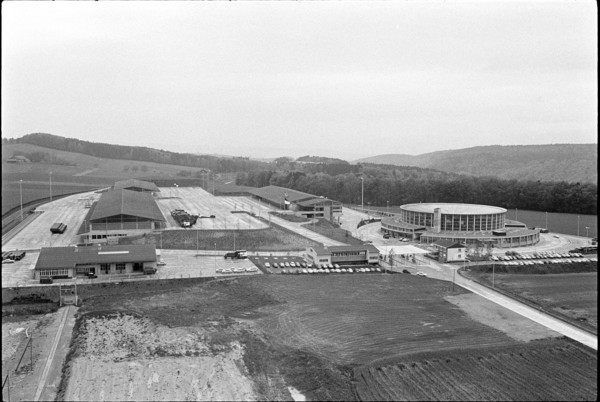 Army motor vehicle park Grolley 1972