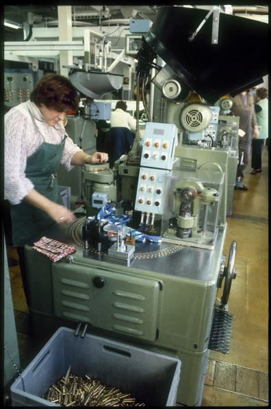 Swiss ammunition factory Thun 1980
