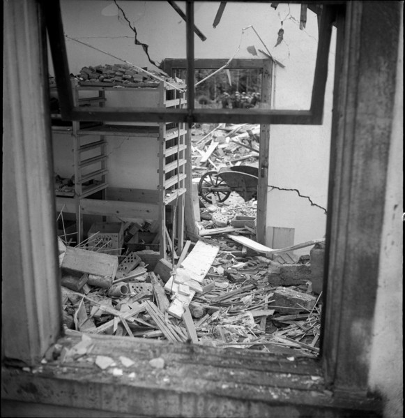 Firework factory in Oberarth destroyed by explosion in 1948