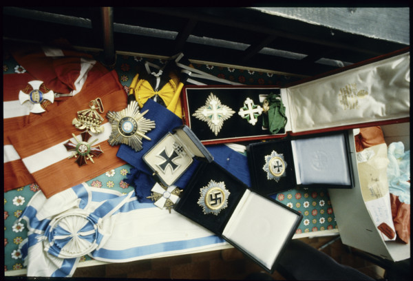 Medals of former SS general Karl Wolff 1983