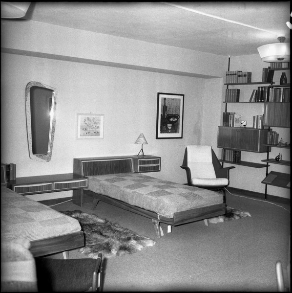 Exhibition of Teak Furniture at Möbel Pfister, 1959