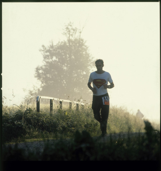 Runner, Biel 100 km run, 1979