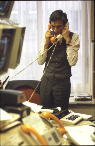 Gold trading at UBS Gold exchange, 1980