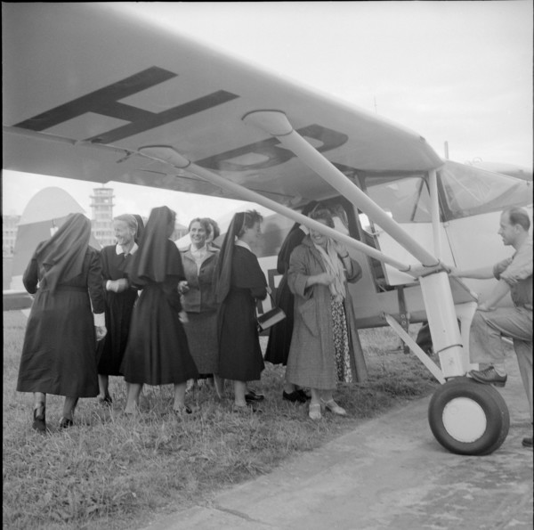 Free flight for nurses, free circuit, 1954