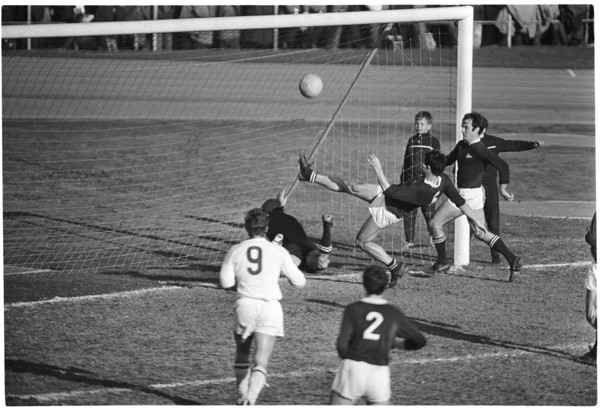 NLA 1968/69: FC Zurich - Servette FC; Keeper Barlie