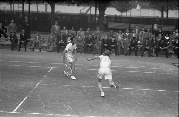 Doubles: Pfaff-Spitzer (photo) vs. Reutercrona (Sweden)-Huonder