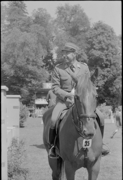 CSIO Lucerne 1974: Paul Weier and Flash