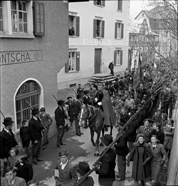 Voter's meeting Disentis 1941