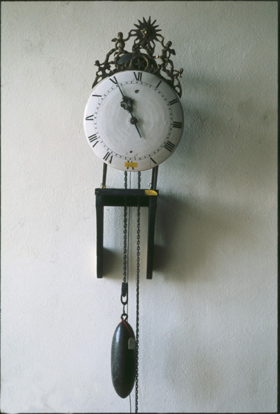 Antique wall clock, 1974
