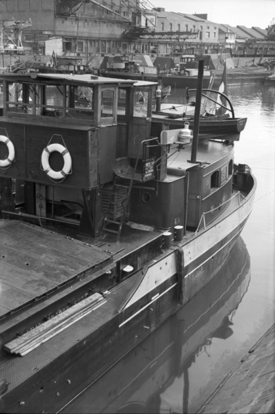 WW 2: American fighter attacked barges on the Rhine, Basel 1944