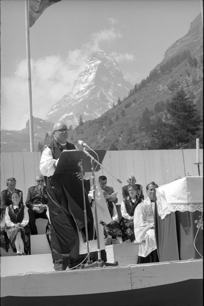 Jubilee ceremony of the Centennial Festival of the Matterhorn