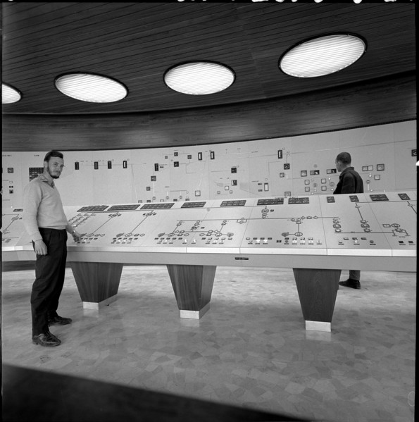 Z'Mutt reservoir, monitoring center 1966