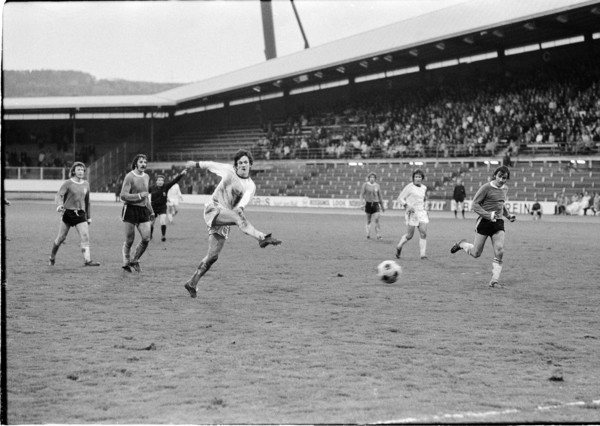 NLA 1973/74: FC St. Gallen - FC Zurich; Daniel Jeandupeux