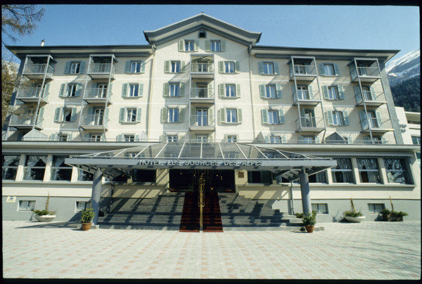 Hotel Les Sources des Alpes in Leukerbad, 1990