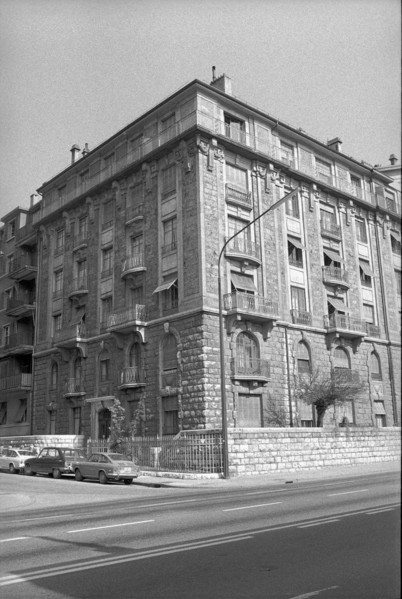 Geneva: 113 rue de Lausanne; 1966