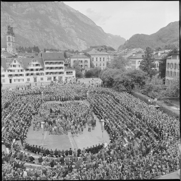 Glarus: voter's meeting, the Ring 1961